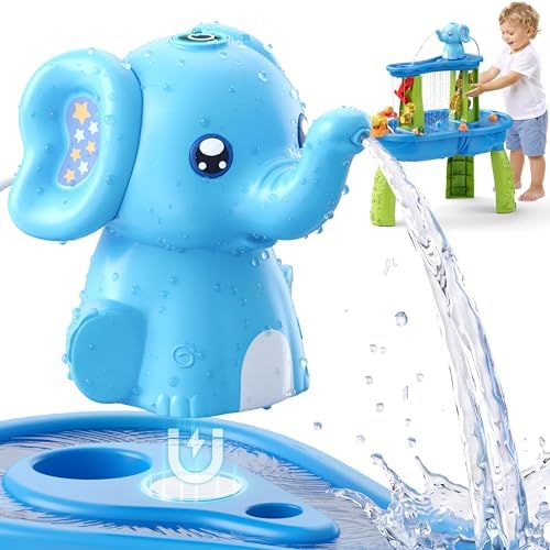 Cordless elephant water pump for water tables